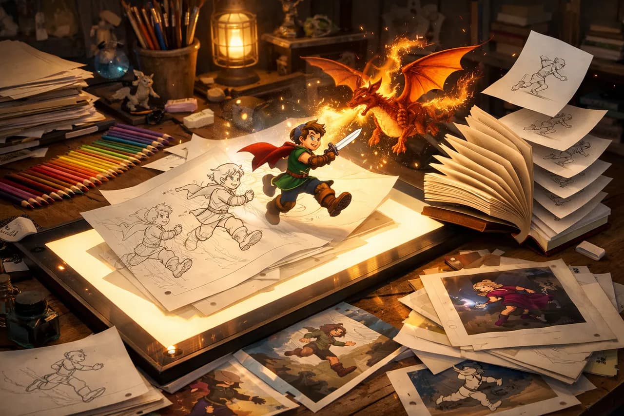 Animation trivia illustration