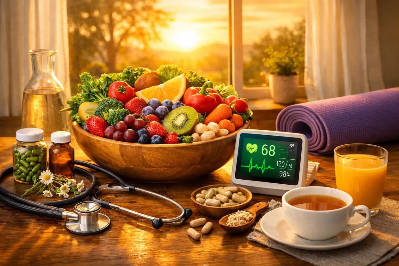 Health trivia illustration