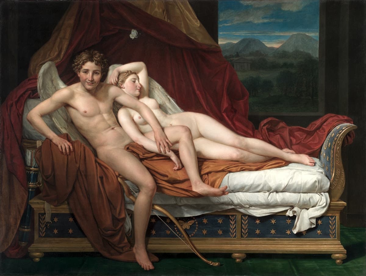 Neoclassical Painters trivia question image