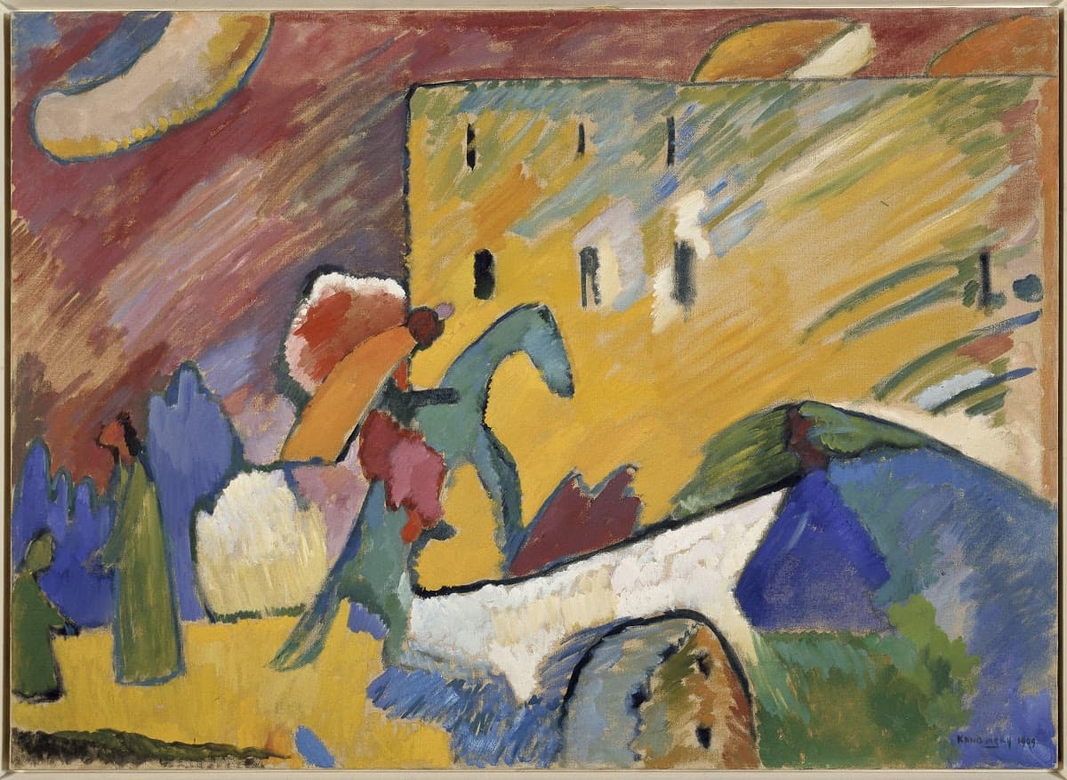Abstract Artists trivia question image