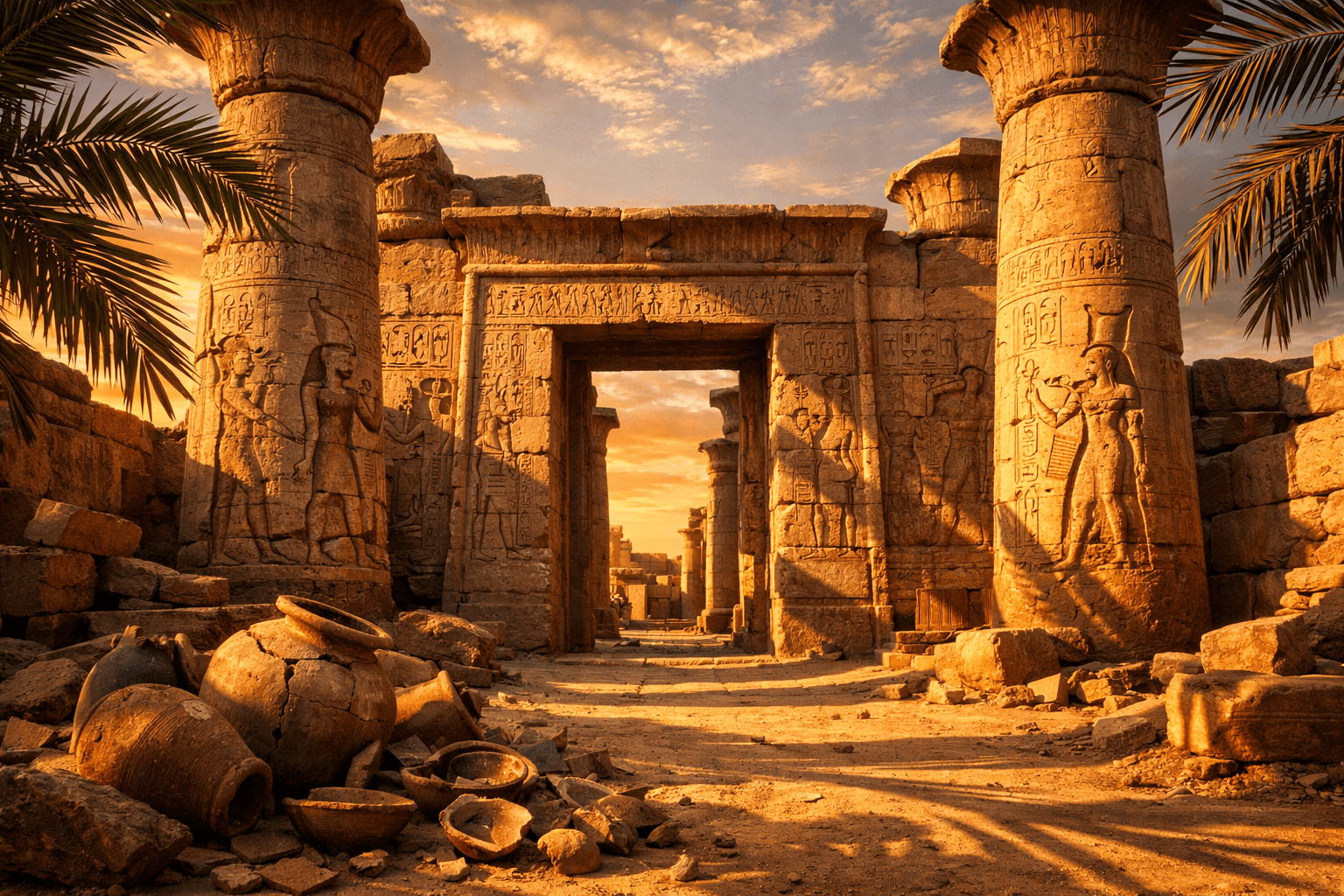 Ancient Civilizations trivia illustration