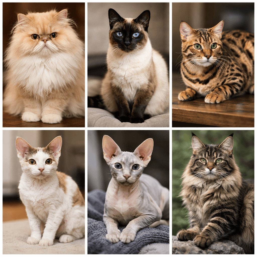 Name that Cat Breed trivia illustration
